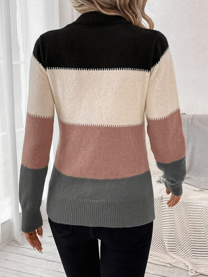 Ingrid | Maglione a righe compatto