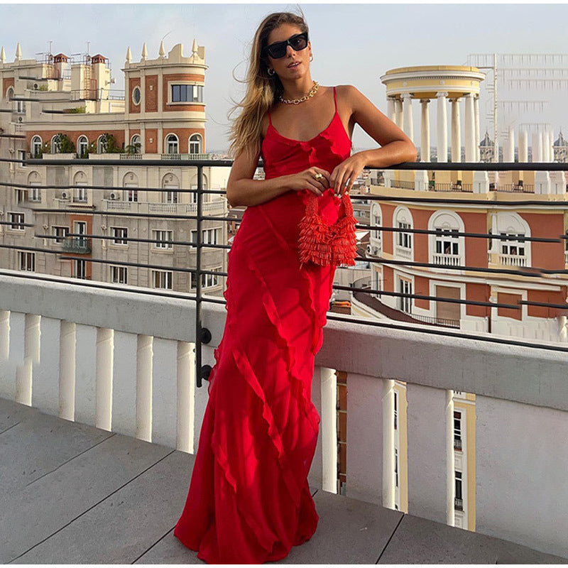 Sira | Abito elegante a volant
