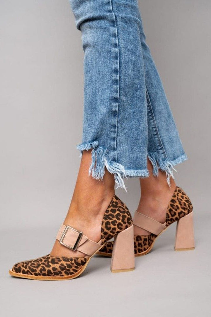 Barbara | Tacco Block Leopardato