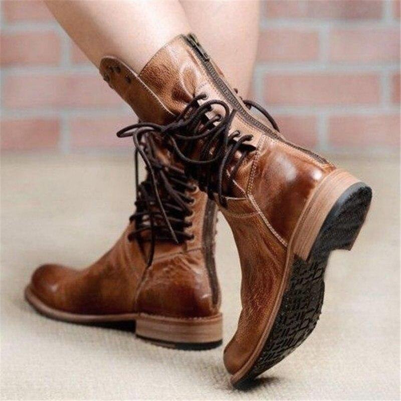 Linda | Scarpe stringate di colore cognac