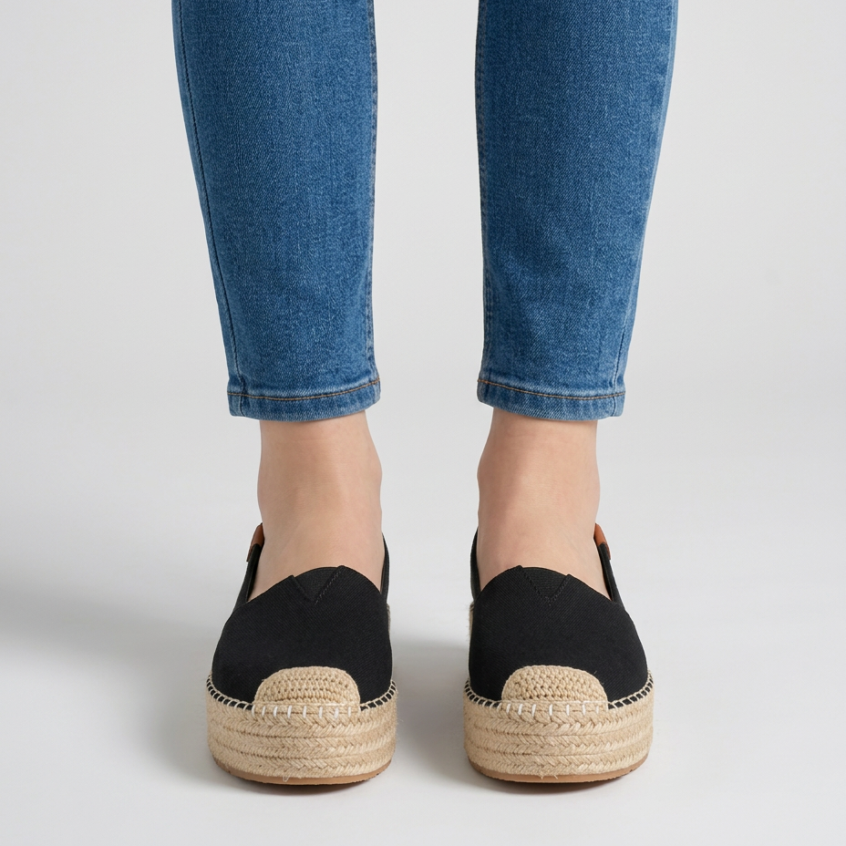 Serena | Espadrillas slip-on con suola in iuta