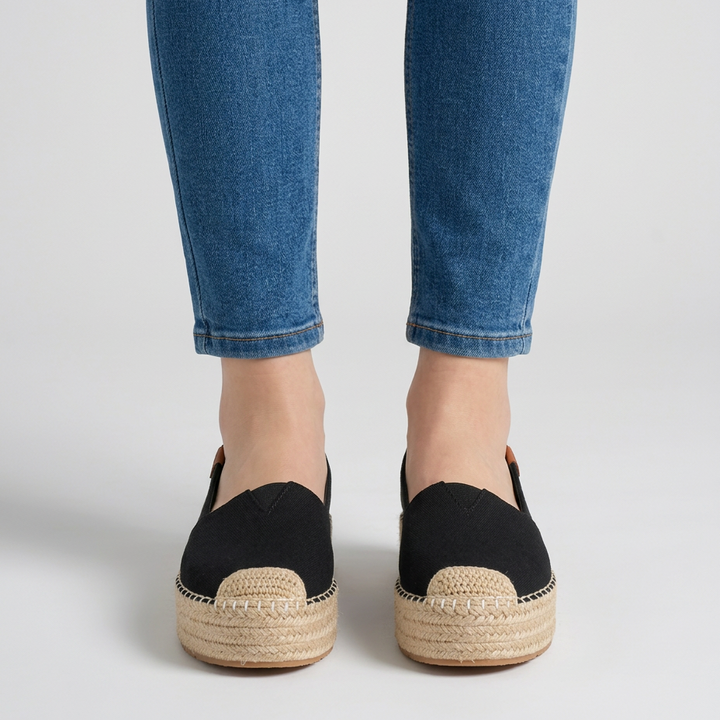 Serena | Espadrillas slip-on con suola in iuta