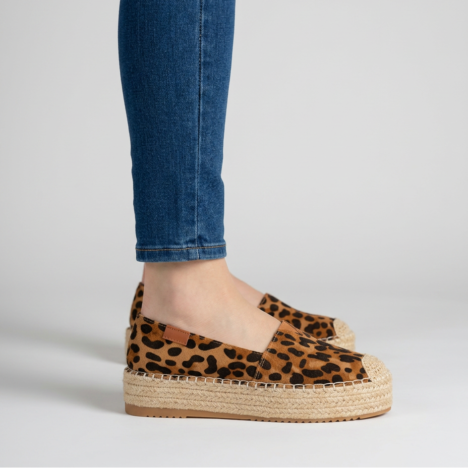 Serena | Espadrillas slip-on con suola in iuta