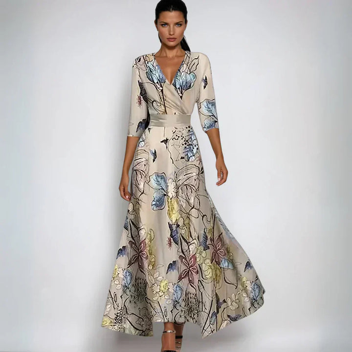 Erica | Abito floreale elegante