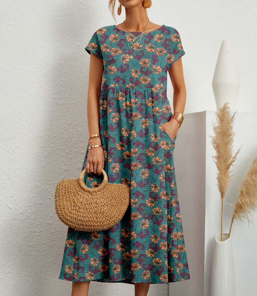 Roselle | Vestito floreale chic