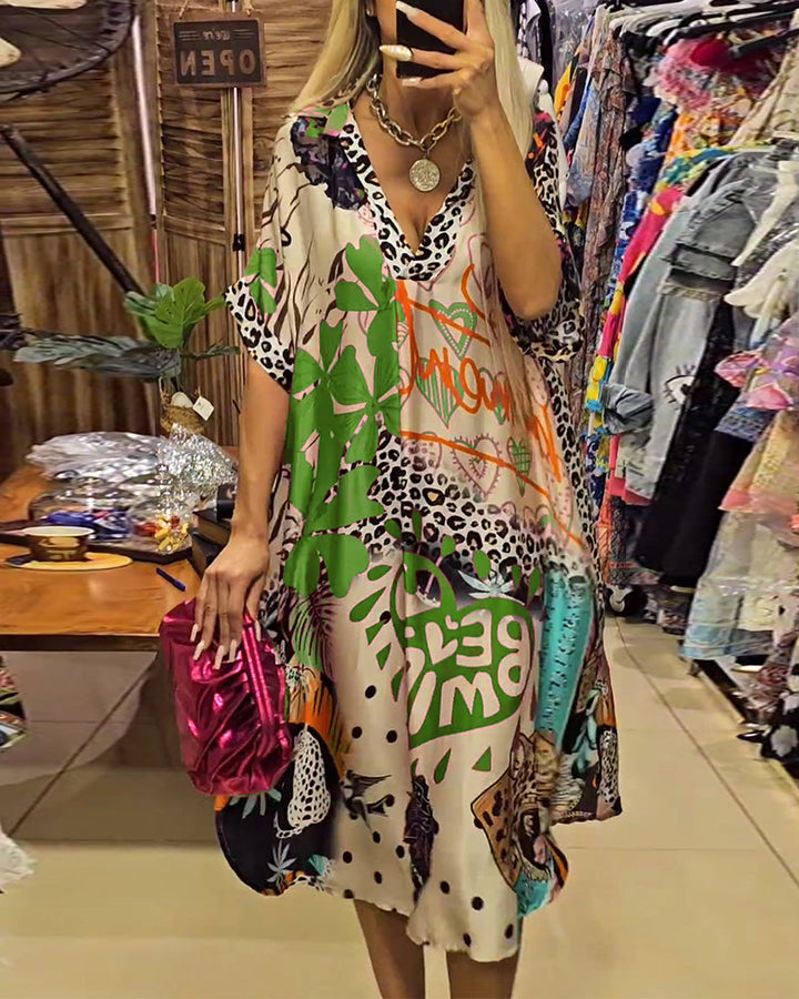 Miriam | Abito casual con scollo a V