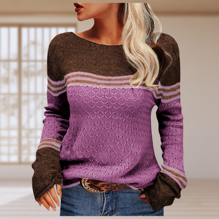 Beatriz | Maglietta casual in maglia a righe