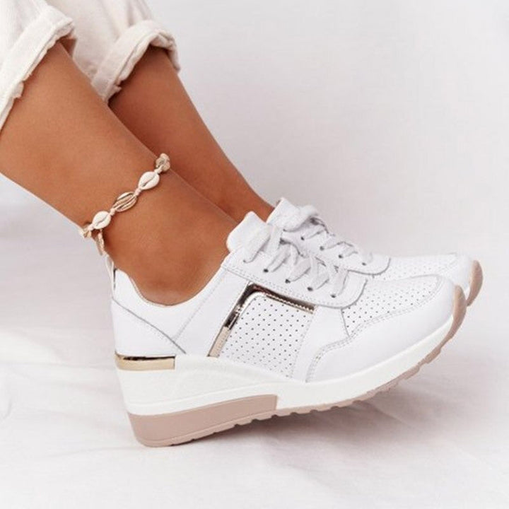 Lorelei | Scarpe sportive di lusso con tacco in iuta