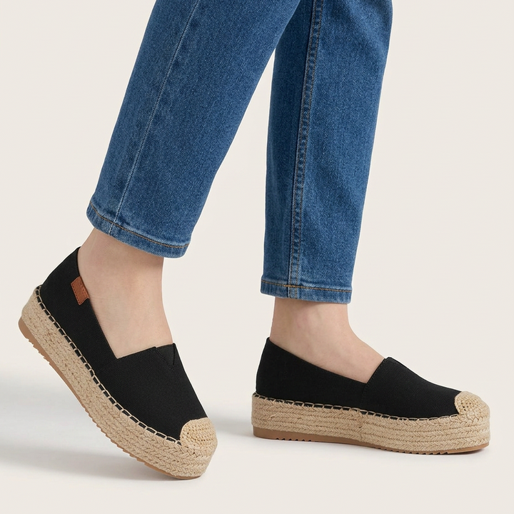 Serena | Espadrillas slip-on con suola in iuta