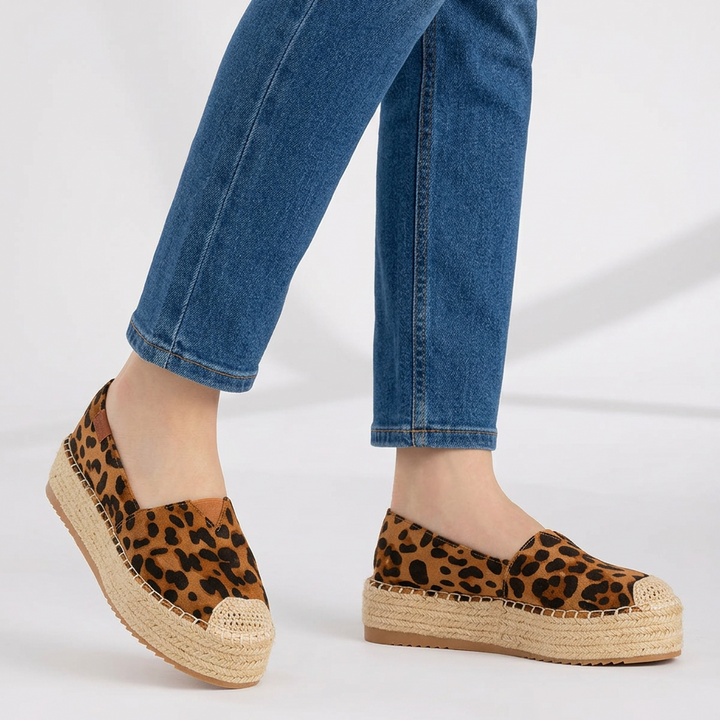 Serena | Espadrillas slip-on con suola in iuta