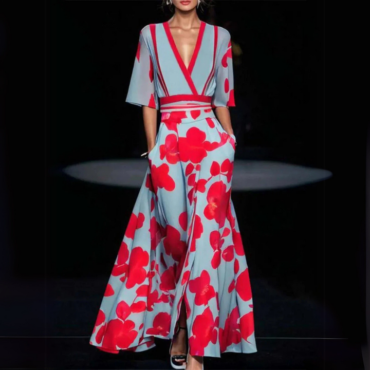 Carlota | Abito Elegante con Maniche
