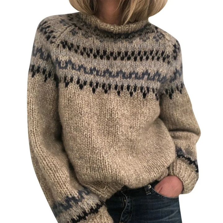 Esther | Maglione in maglia a collo alto