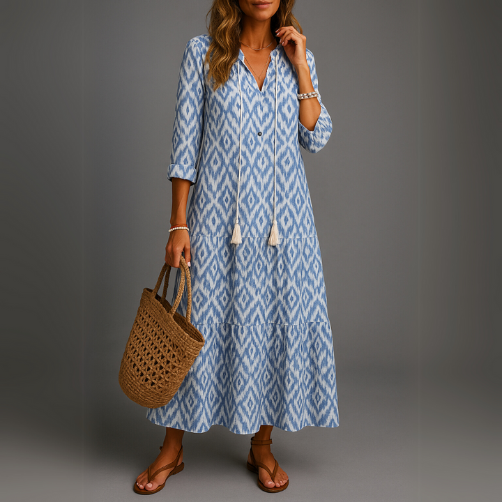 Tonee | Abito bohemiano con copertura nell'area dell'addome