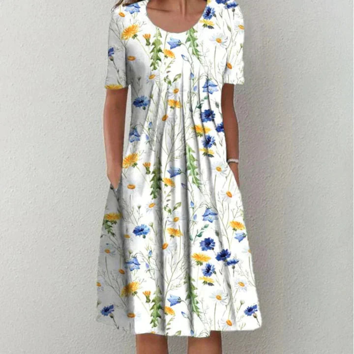 Valeriana | Vestito elegante in cotone
