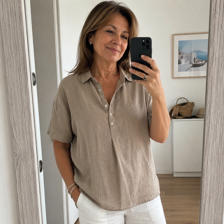 Willow | Camicetta con colletto e bottoni