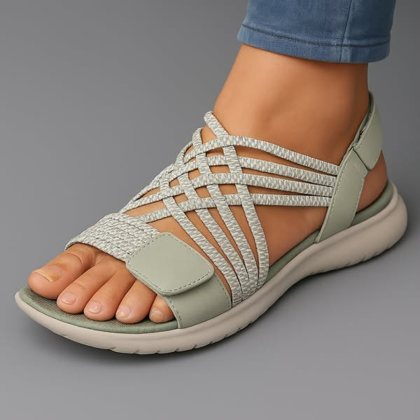 Valeria | Sandalo sportivo con fascia intrecciata