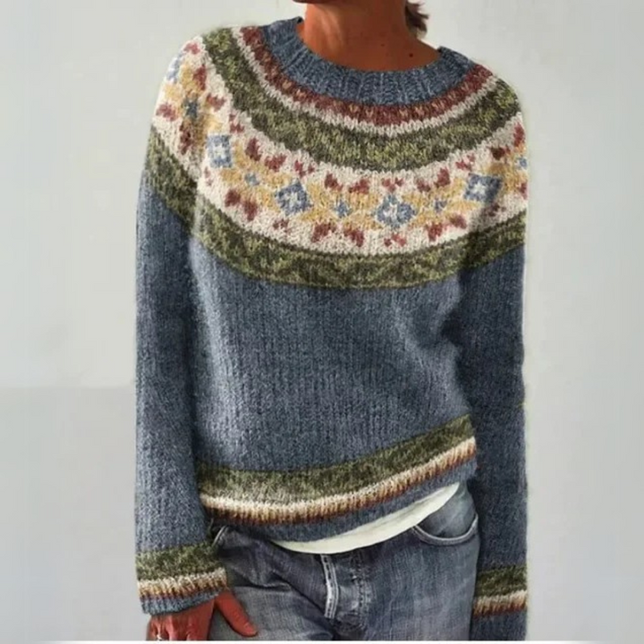 Mercedes | Maglione invernale in maglia a motivo