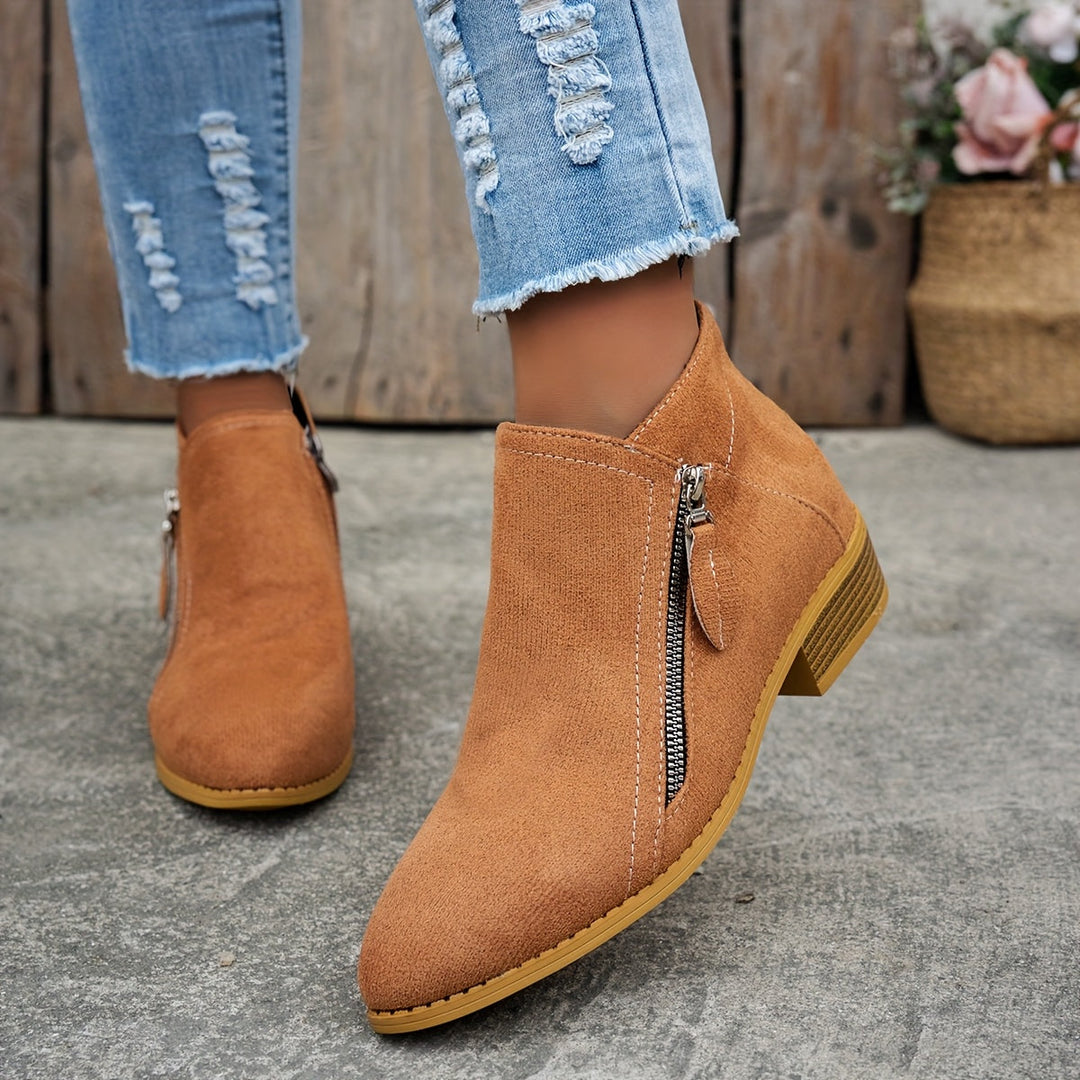Amélia | Stivaletti eleganti con zip laterale