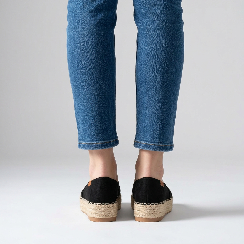 Serena | Espadrillas slip-on con suola in iuta