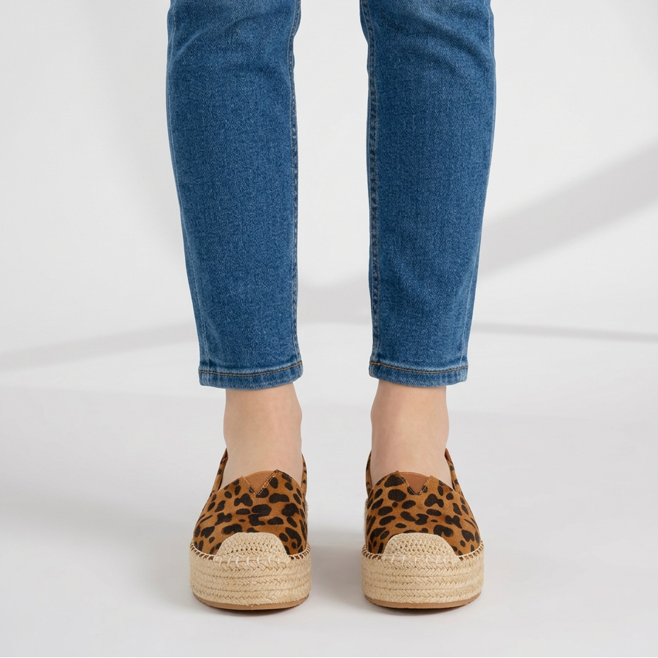 Serena | Espadrillas slip-on con suola in iuta