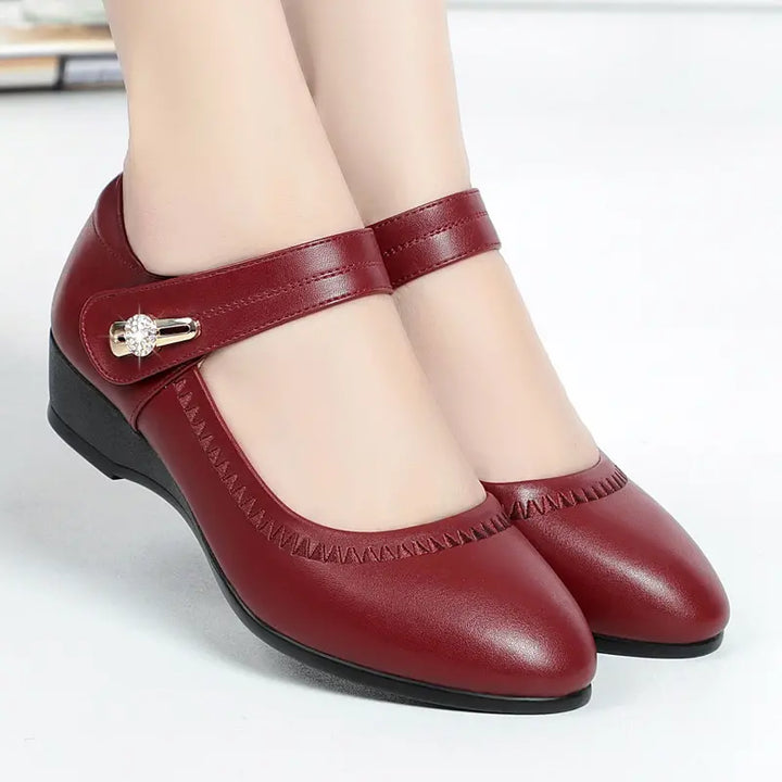 Lydia | Scarpe con Zeppa e Cinturino