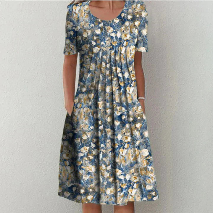 Valeriana | Vestito elegante in cotone