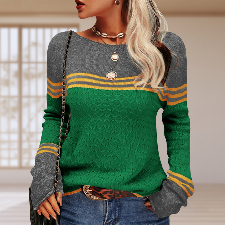 Beatriz | Maglietta casual in maglia a righe