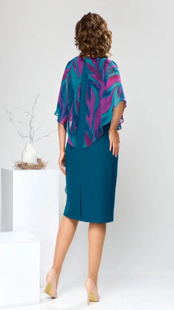 Mirabella | Abito elegante con dettagli drappeggiati