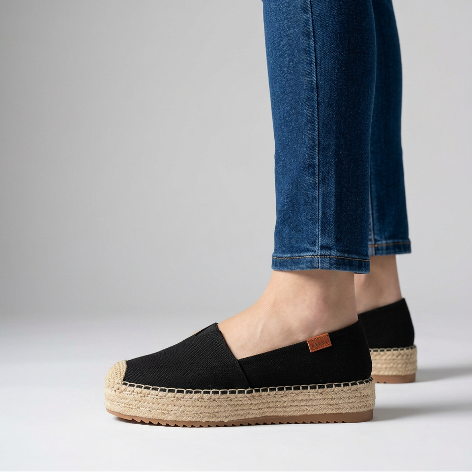 Serena | Espadrillas slip-on con suola in iuta