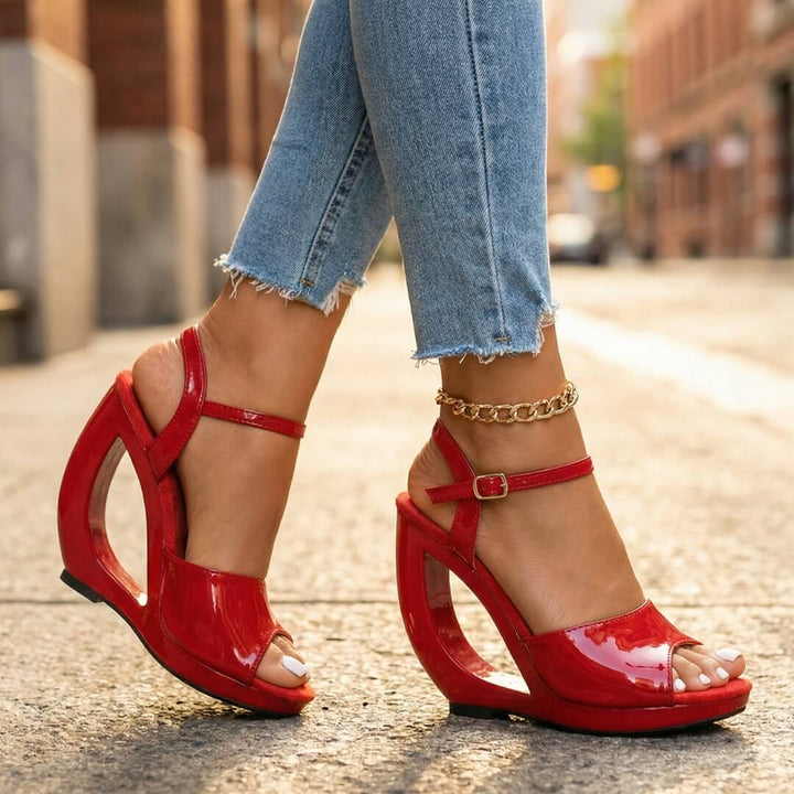 Donatella | Tacchi scultorei platform