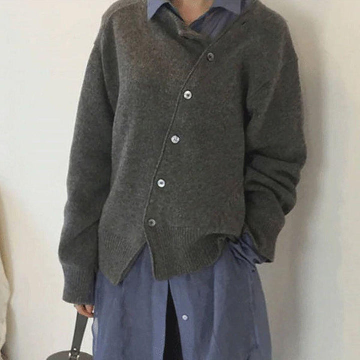 Isabel | Cardigan in maglia con chiusura a bottone