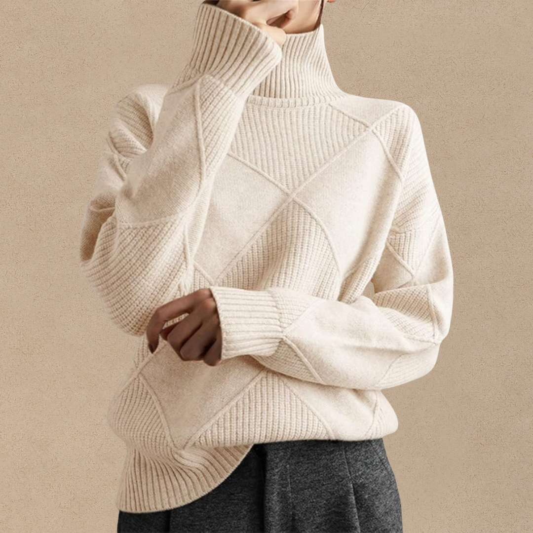 Maelis | Maglione strutturato per un'eleganza accogliente