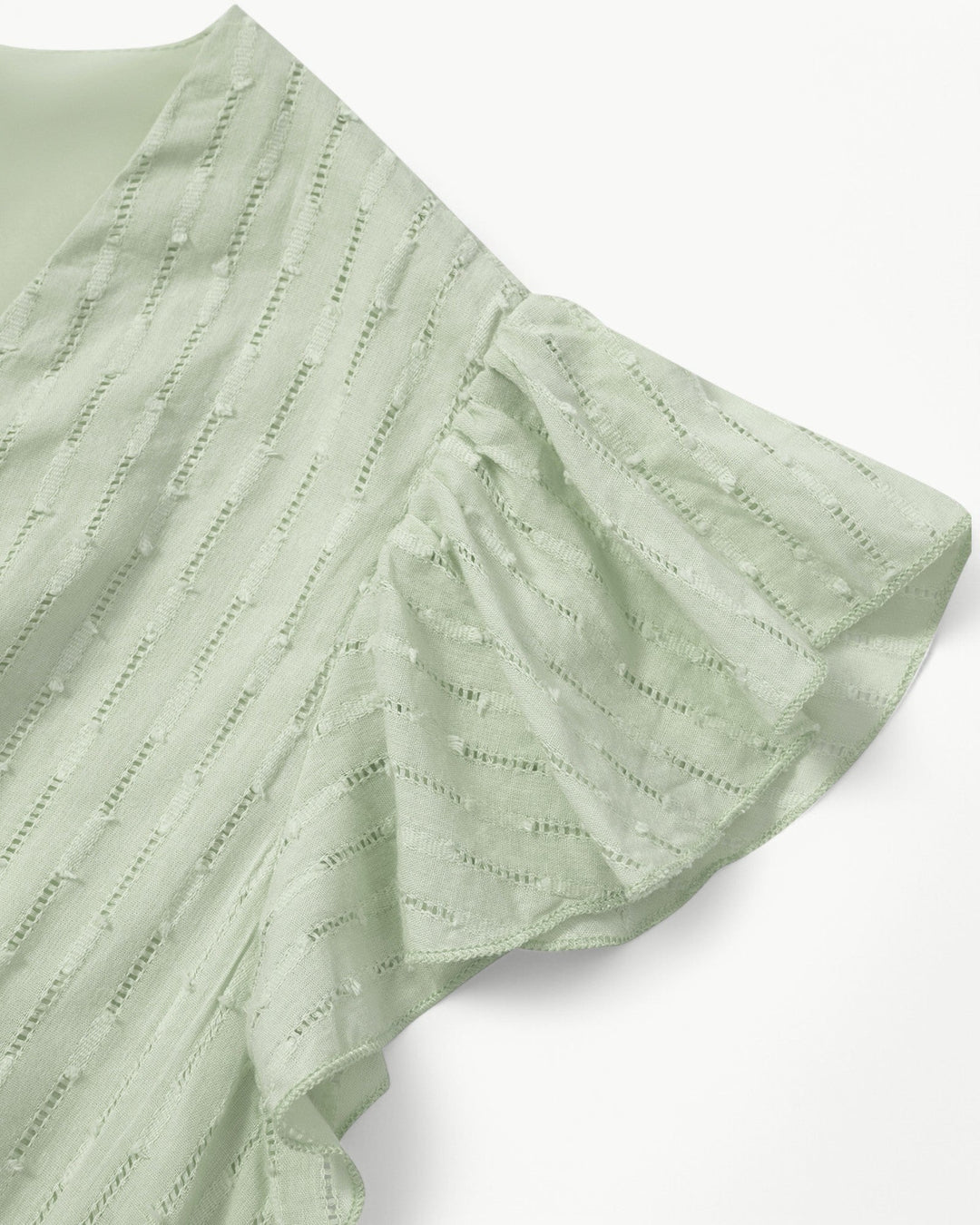 Belicia | Vestito con scollo a V e maniche a volant