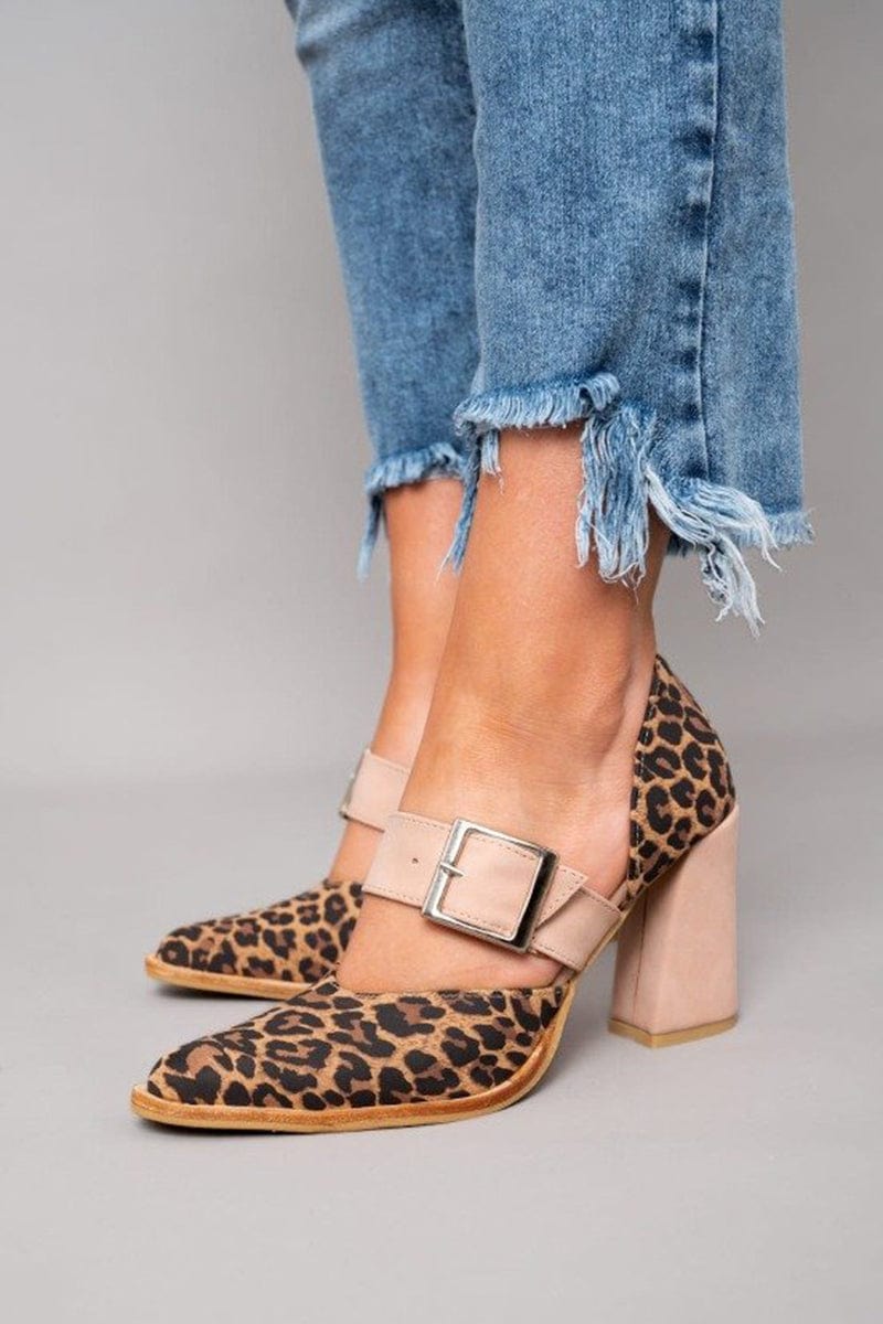 Barbara | Tacco Block Leopardato