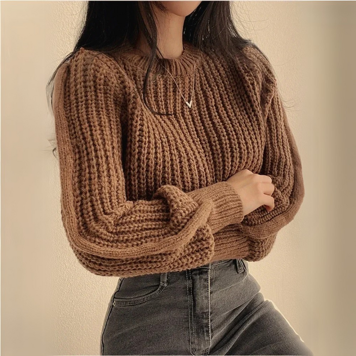Cristina | Maglione elegante a maniche lunghe