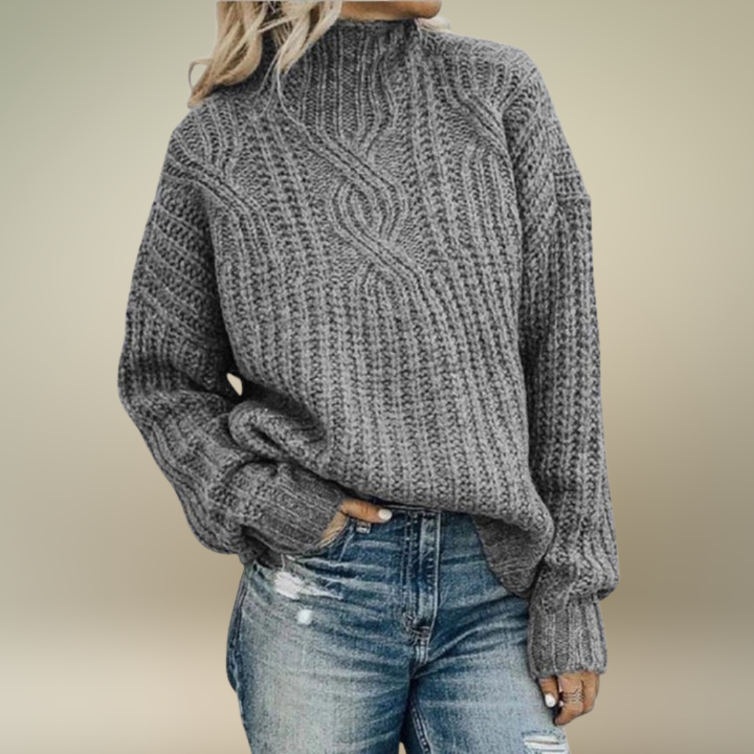 Olvéra | Maglione a trecce confortevole