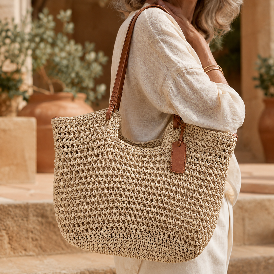 Clare | La borsa intrecciata all'uncinetto