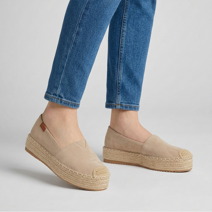 Serena | Espadrillas slip-on con suola in iuta