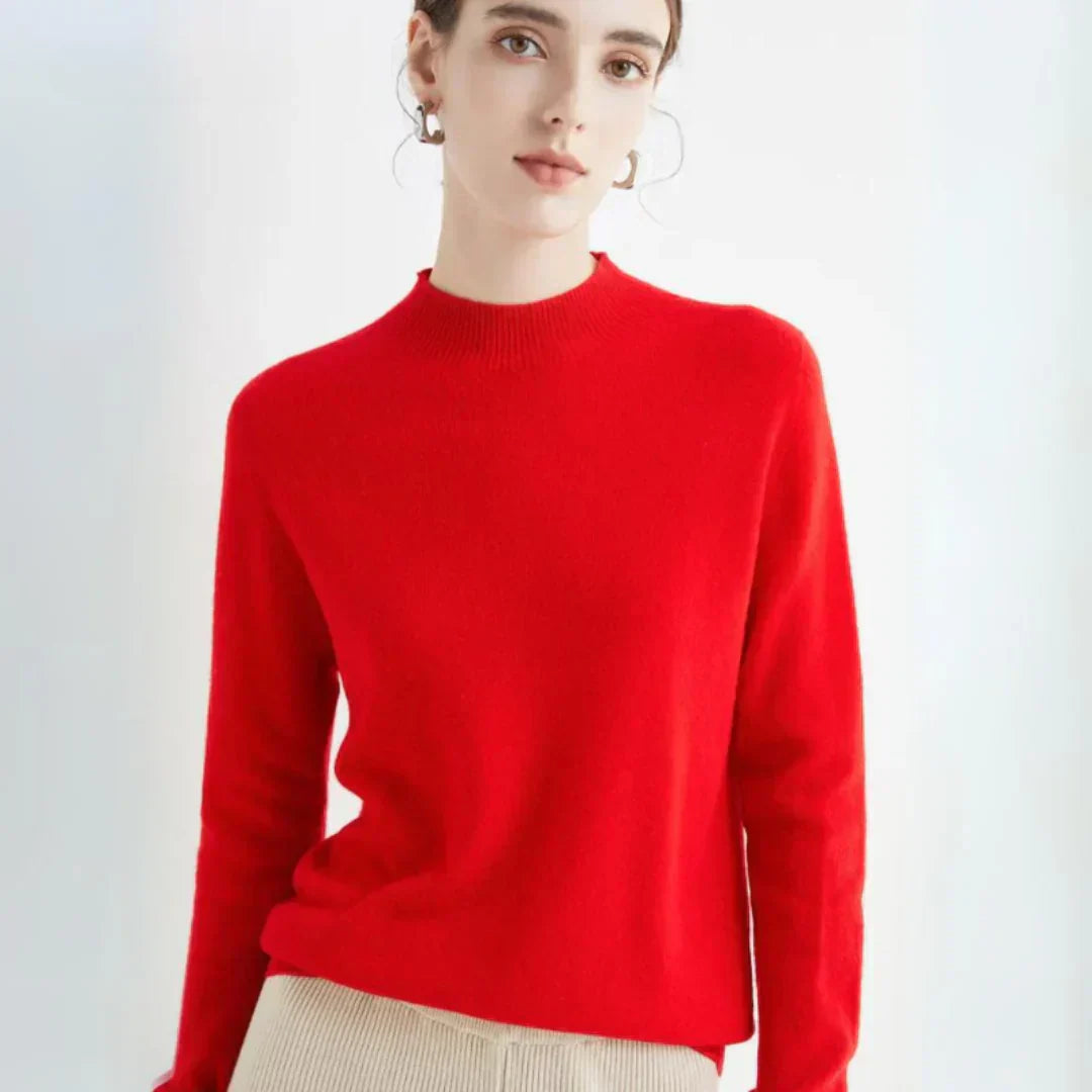 Mira | maglione in cachemire a collo alto