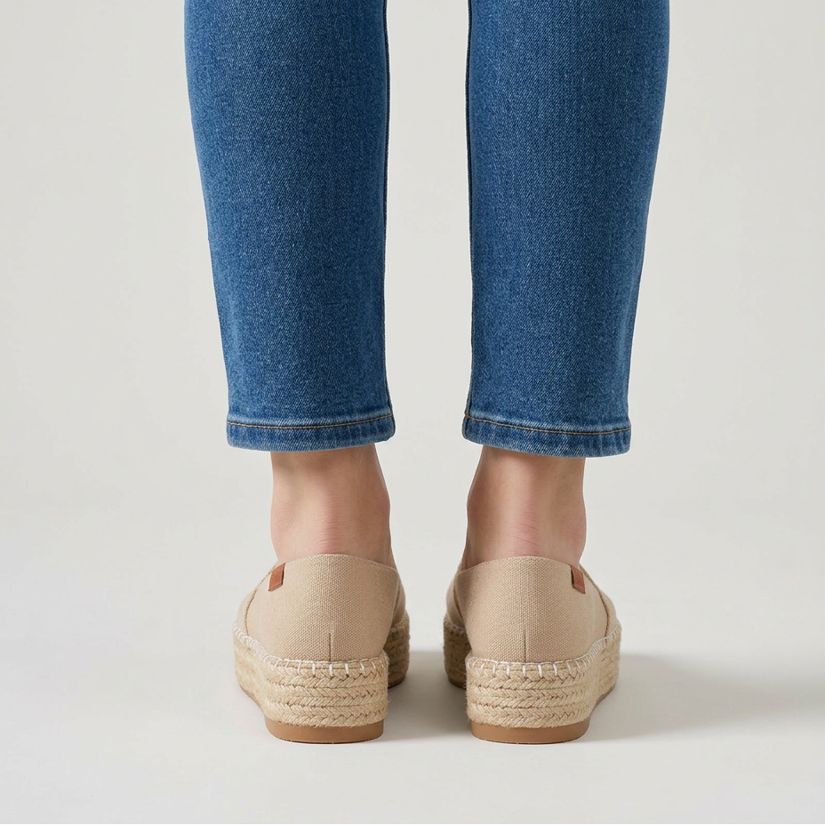 Serena | Espadrillas slip-on con suola in iuta