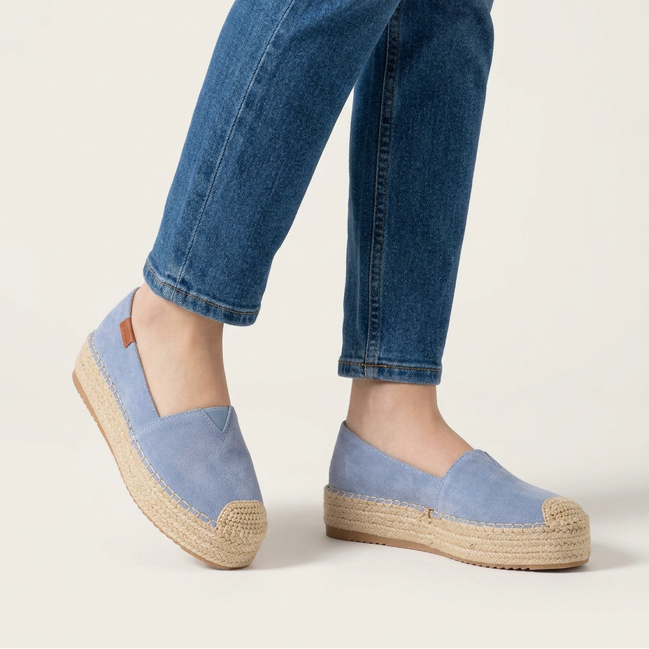 Serena | Espadrillas slip-on con suola in iuta
