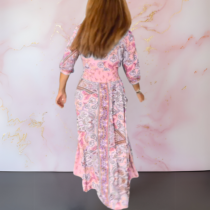 Marga | Elegante vestito estivo con scollo a V