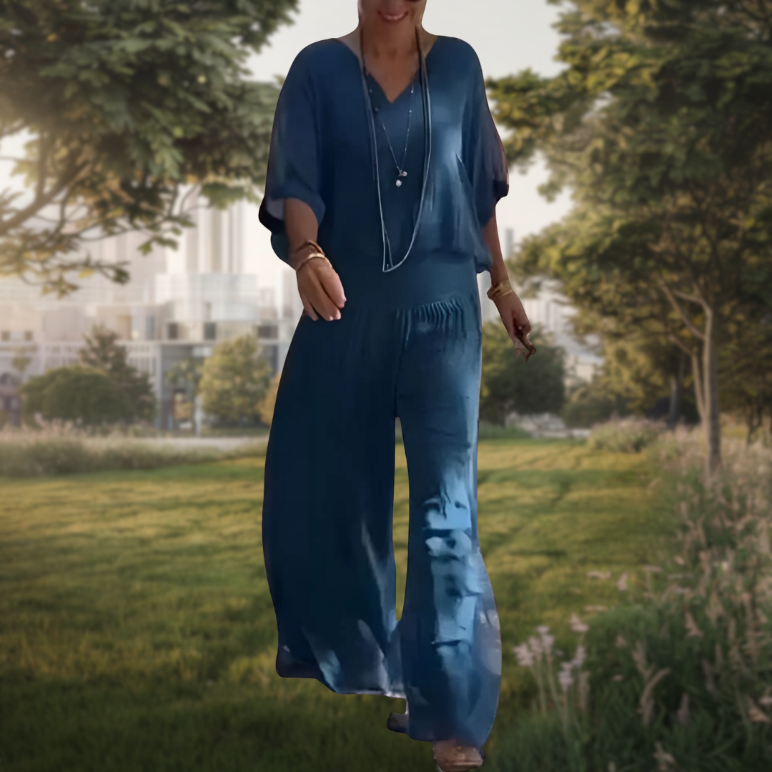 Jolia | Completo bohemiano elegante a due pezzi con vestibilità rilassata