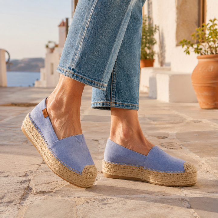 Serena | Espadrillas slip-on con suola in iuta