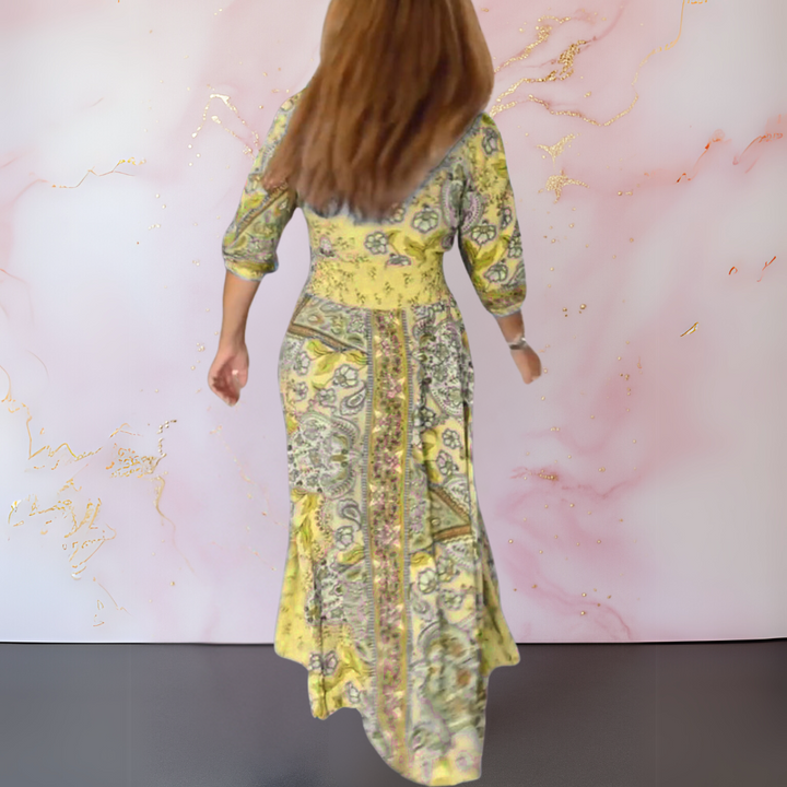 Marga | Elegante vestito estivo con scollo a V