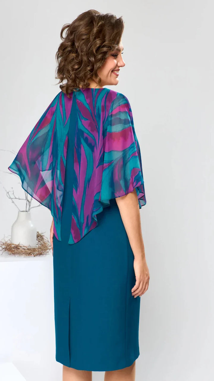 Mirabella | Abito elegante con dettagli drappeggiati