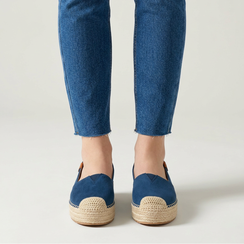 Serena | Espadrillas slip-on con suola in iuta