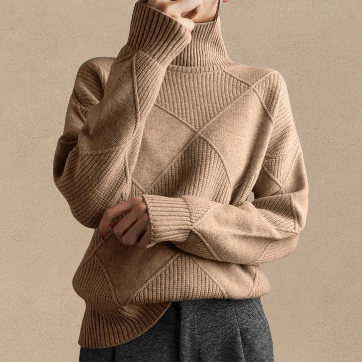 Maelis | Maglione strutturato per un'eleganza accogliente