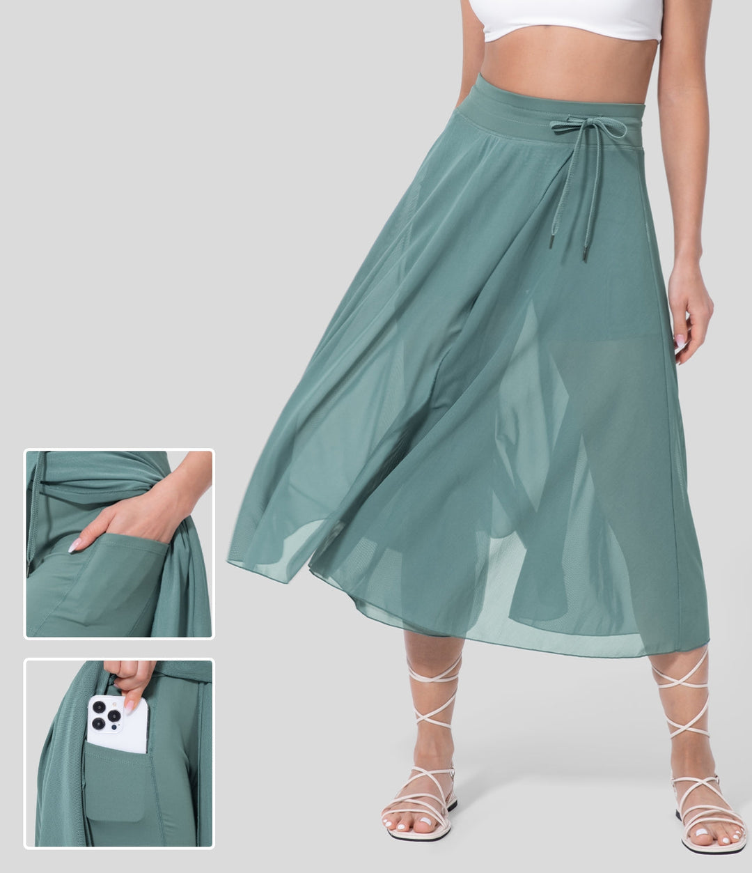 Livan | Gonna elegante 2-in-1