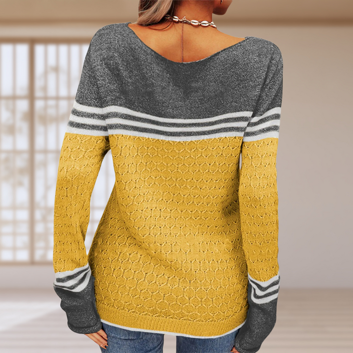 Beatriz | Maglietta casual in maglia a righe